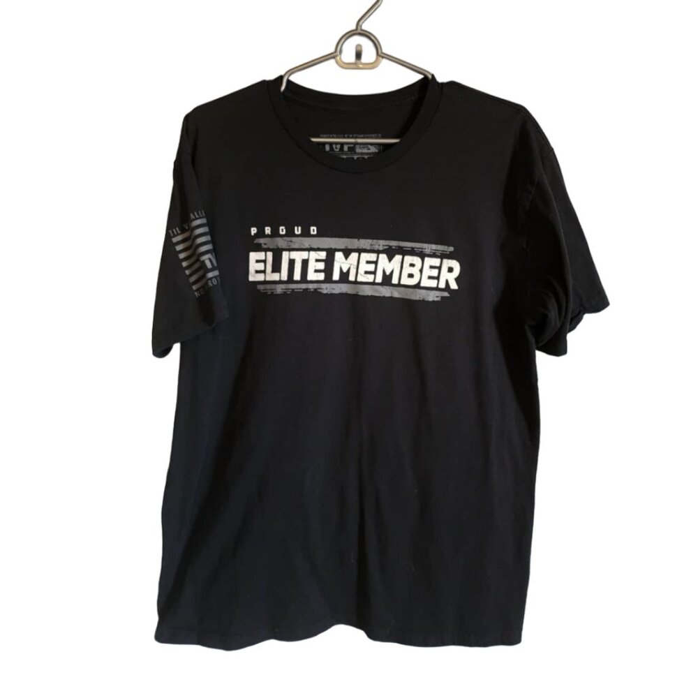 Til Valhalla Project "PROUD ELITE MEMEBER" T-Shirt Patriotic